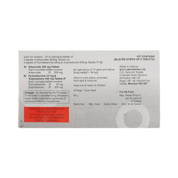 Larinate 200 Strip Of 6 Tablet Combikit