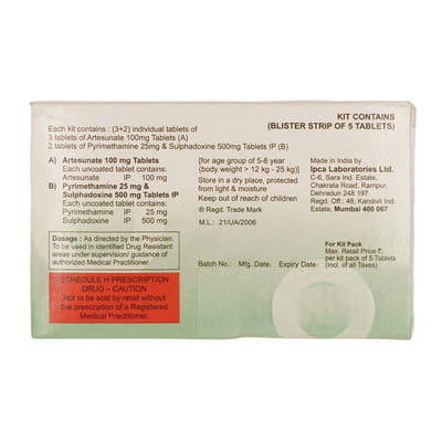 Larinate 100 Kit Strip Of 5 Tablet Combikits