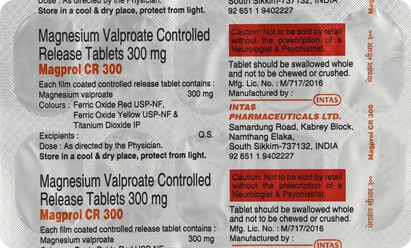 Magprol Cr 300mg Strip Of 10 Tablets