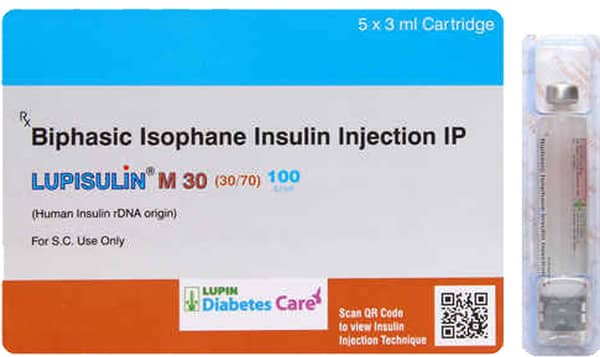 Lupisulin M 30 100iu/ml Injection