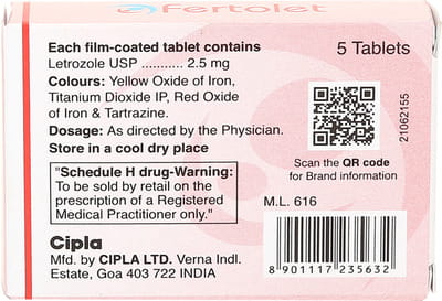 Fertolet Strip Of 5 Tablets