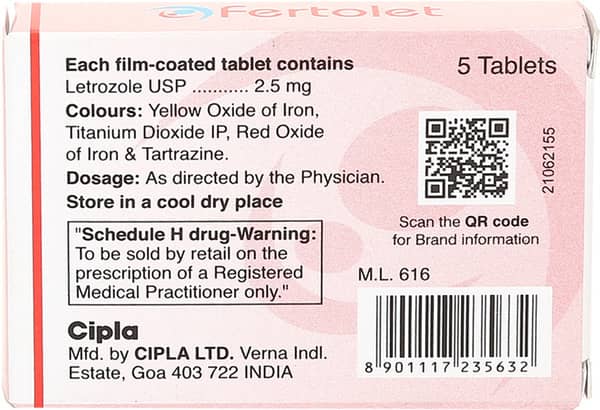 Fertolet Strip Of 5 Tablets