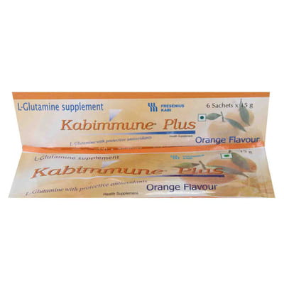 Kabimmune Plus Orange Flavour Sachet Of 15gm Powder