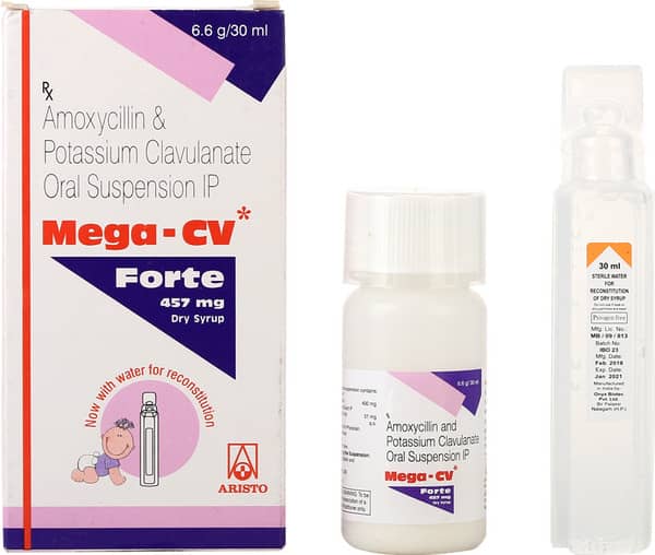 Mega Cv Forte Bottle Of 30ml Dry Suspension