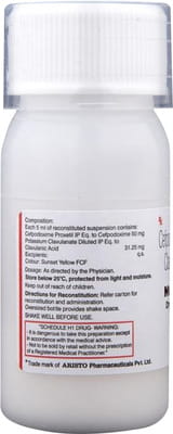 Monocef O Cv 50/31.25mg Bottle Of 30ml Suspension