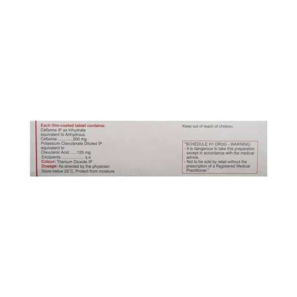 Omnix Cv 200mg Strip Of 10 Tablets