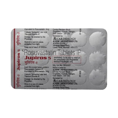 Jupiros 5mg Strip Of 10 Tablets