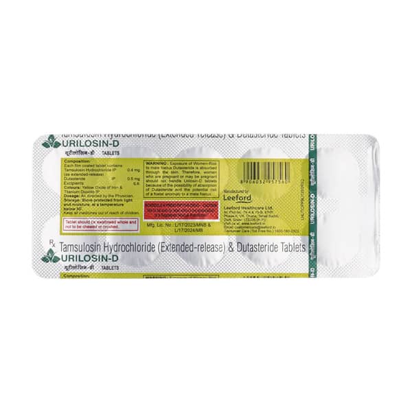 Urilosin D Strip Of 10 Tablets