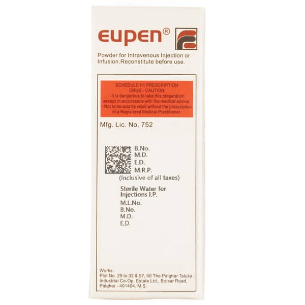 Eupen 1gm Dry Vial Of 1 Powder For Injection