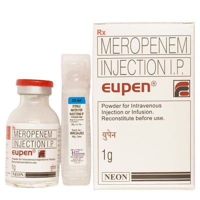 Eupen 1gm Dry Vial Of 1 Powder For Injection
