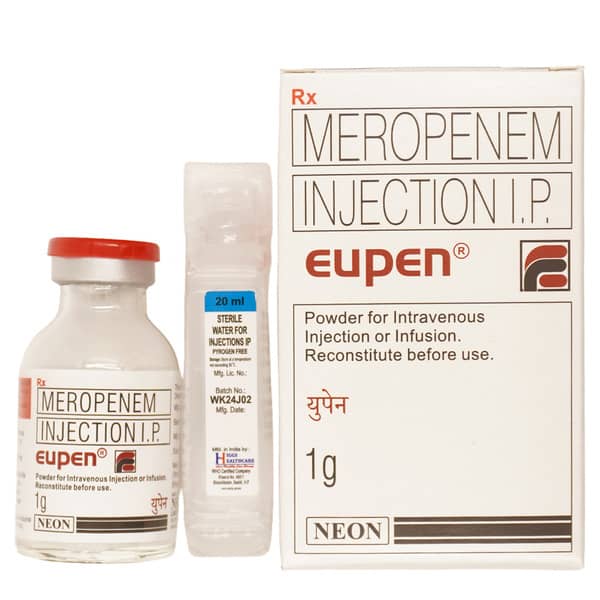 Eupen 1gm Dry Vial Of 1 Powder For Injection