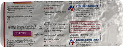 Fluvir 75mg Strip Of 10 Capsules