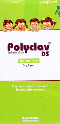 Polyclav Ds Bottle Of 30ml Dry Syrup