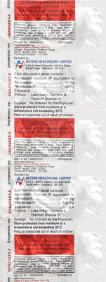 Genxvast F Strip Of 10 Tablets
