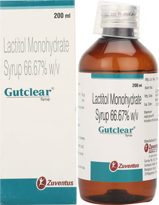 Gutclear Bottle Of 200ml Syrup