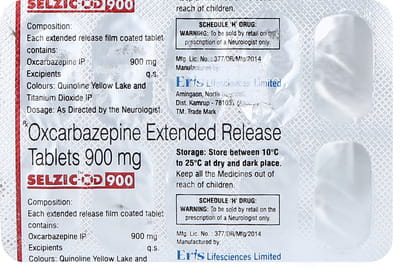 Selzic Od 900mg Strip Of 10 Tablets