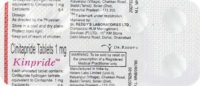 Kinpride 1mg Strip Of 10 Tablets