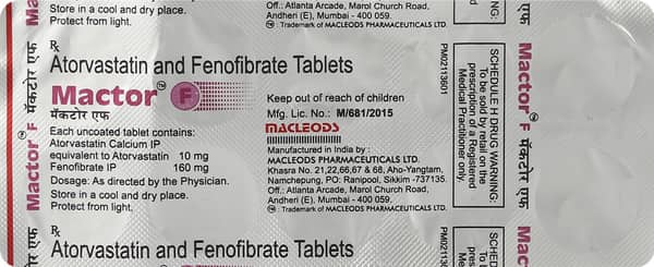 Mactor F Strip Of 10 Tablets