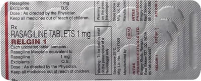 Relgin 1mg Strip Of 10 Tablets