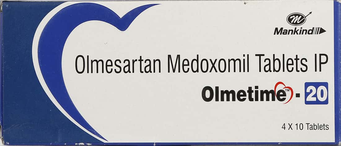 olmetime 20mg tablets