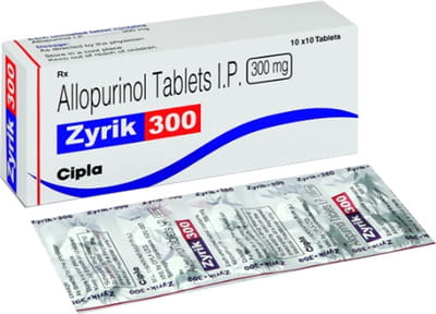 Zyrik 300mg Strip Of 10 Tablets