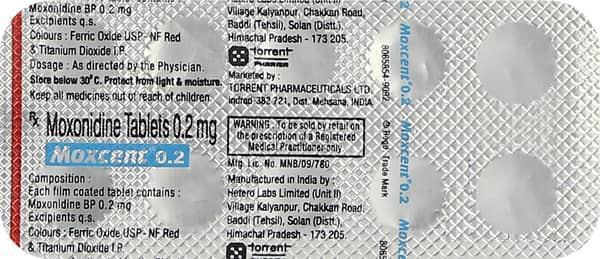 Moxcent 0.2mg Strip Of 10 Tablets