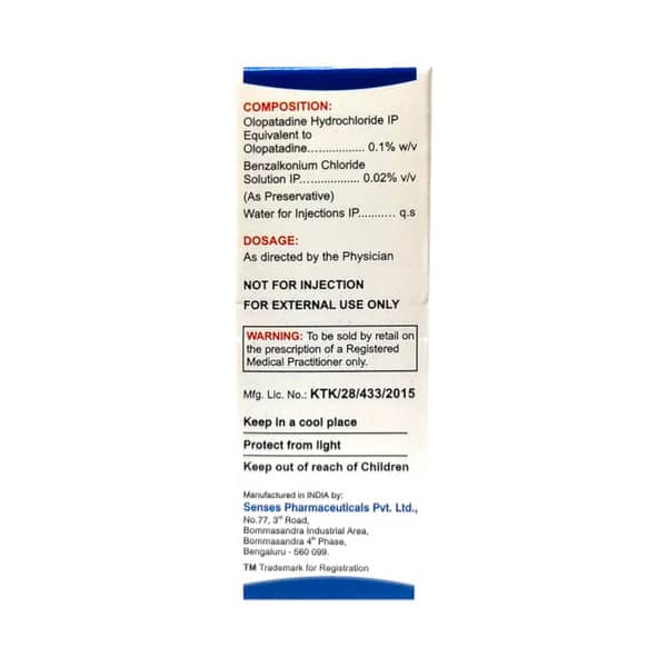 Allerpat Bottle Of 5Ml Eye Drops