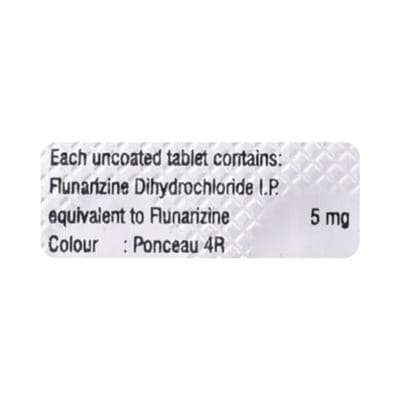 Flunarest 5mg Strip Of 10 Tablets