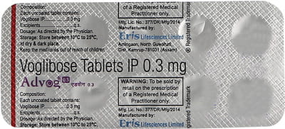 Advog 0.3mg Strip Of 10 Tablets