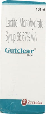 Gutclear Bottle Of 100ml Syrup