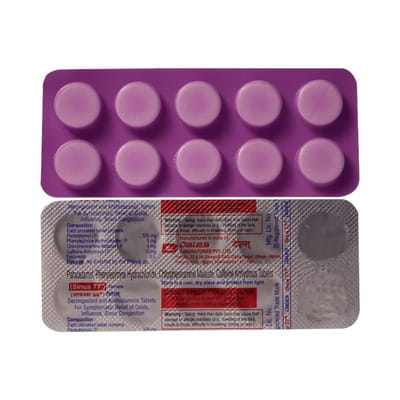 Sinus 77 Strip Of 10 Tablets