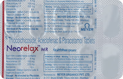 Neorelax Mr 4mg Strip Of 10 Tablets