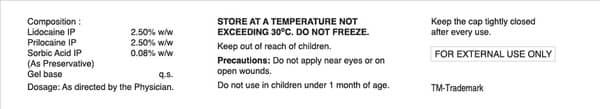 Toplap Tube Of 10Gm Gel