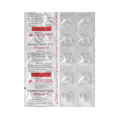 Roliptin 10mg Strip Of 10 Tablets