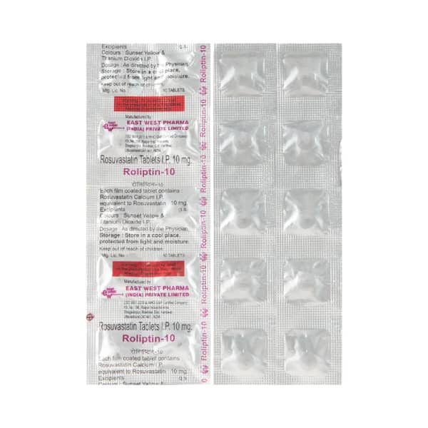 Roliptin 10mg Strip Of 10 Tablets