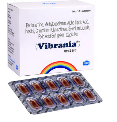 Vibrania Strip Of 10 Capsules