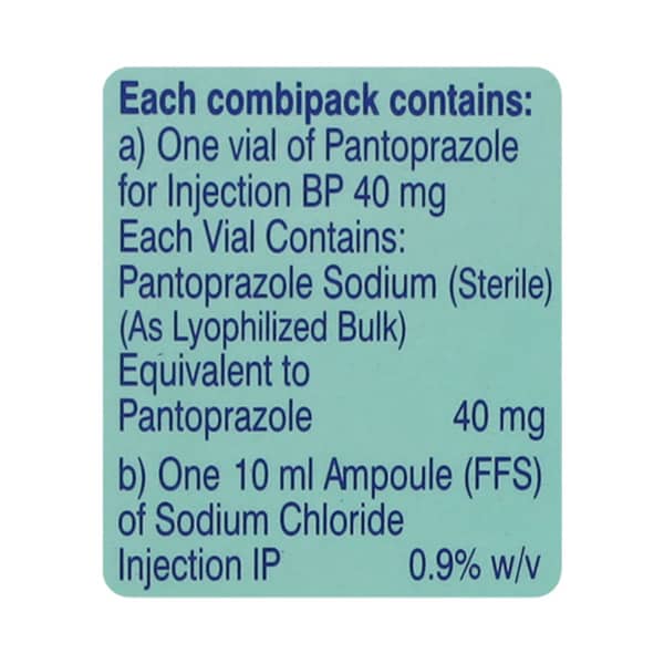 P Ppi 40mg Dry Vial Of 1 Powder For Injection