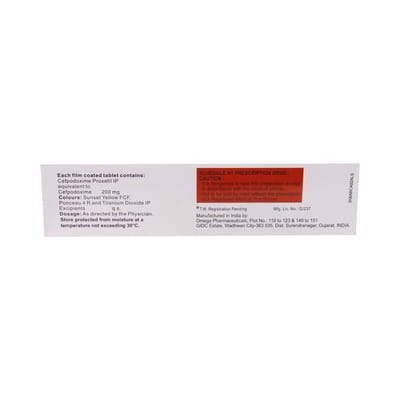 Bactogard 200mg Strip Of 10 Tablets