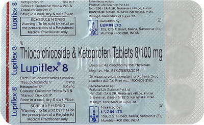 Lupiflex 8mg Strip Of 10 Tablets