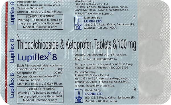 Lupiflex 8Mg Strip Of 10 Tablets