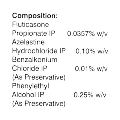 Azenate Bottle Of 9.8ml Nasal Spray