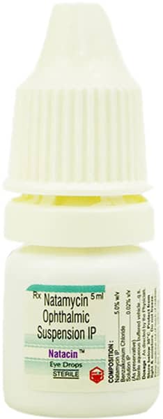 Natacin 5% Bottle Of 5ml Eye Drops