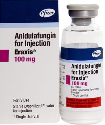 Eraxis 100mg Dry Vial Of 1 Powder For Injection