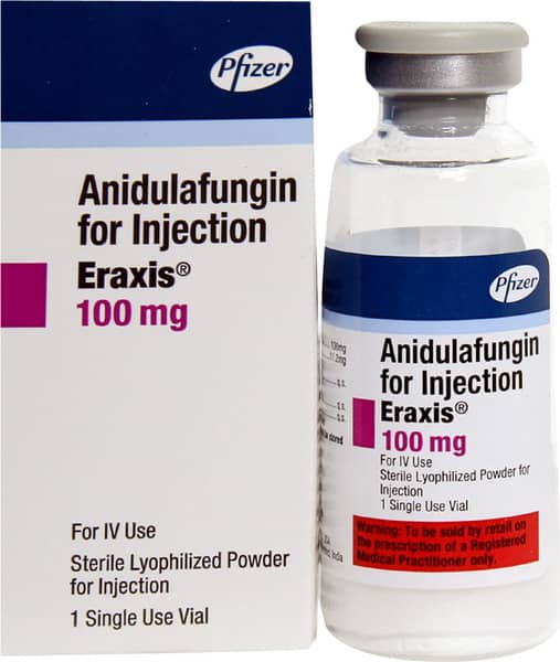 Eraxis 100mg Dry Vial Of 1 Powder For Injection