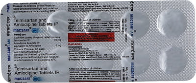 Macsart Am 40mg Strip Of 10 Tablets
