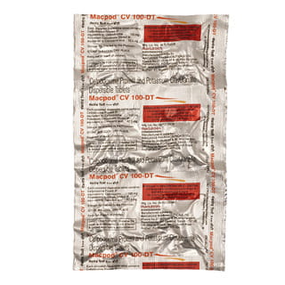 Macpod Cv Dt 100mg Strip Of 6 Tablets