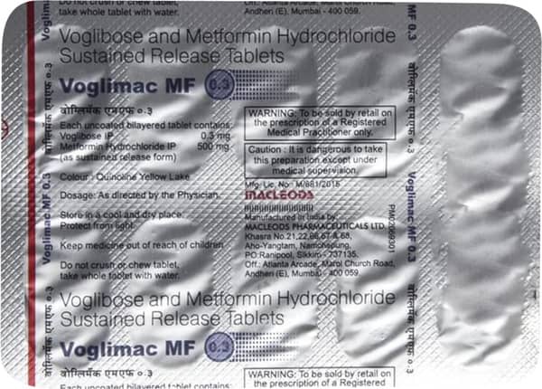 Voglimac Mf 0.3mg Strip Of 10 Tablets