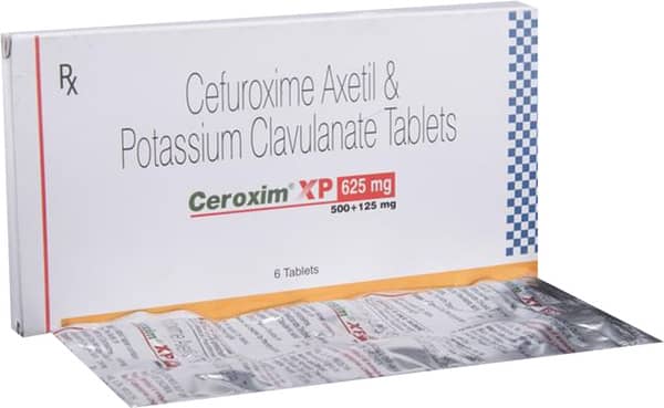 Ceroxim Xp 625mg Strip Of 6 Tablets