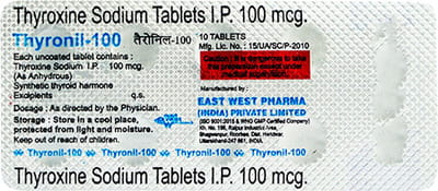 Thyronil 100mcg Tablet
