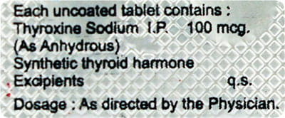 Thyronil 100mcg Tablet